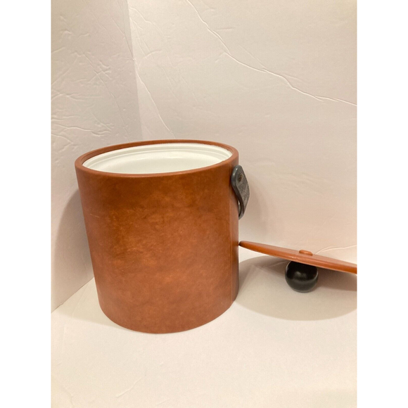 Kraftware Coronet VSQ Brandy ice bucket with handle and lid Barware - Picture 6 of 8